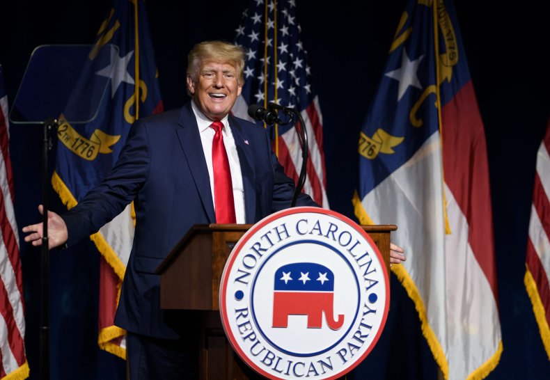 Trump at the NCGOP state convention