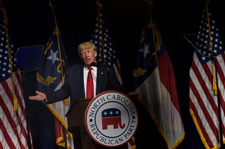 Trump speaks at the NCGOP State Convention