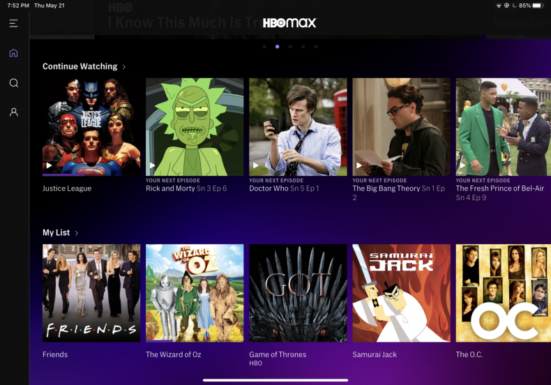 hbo max subscription