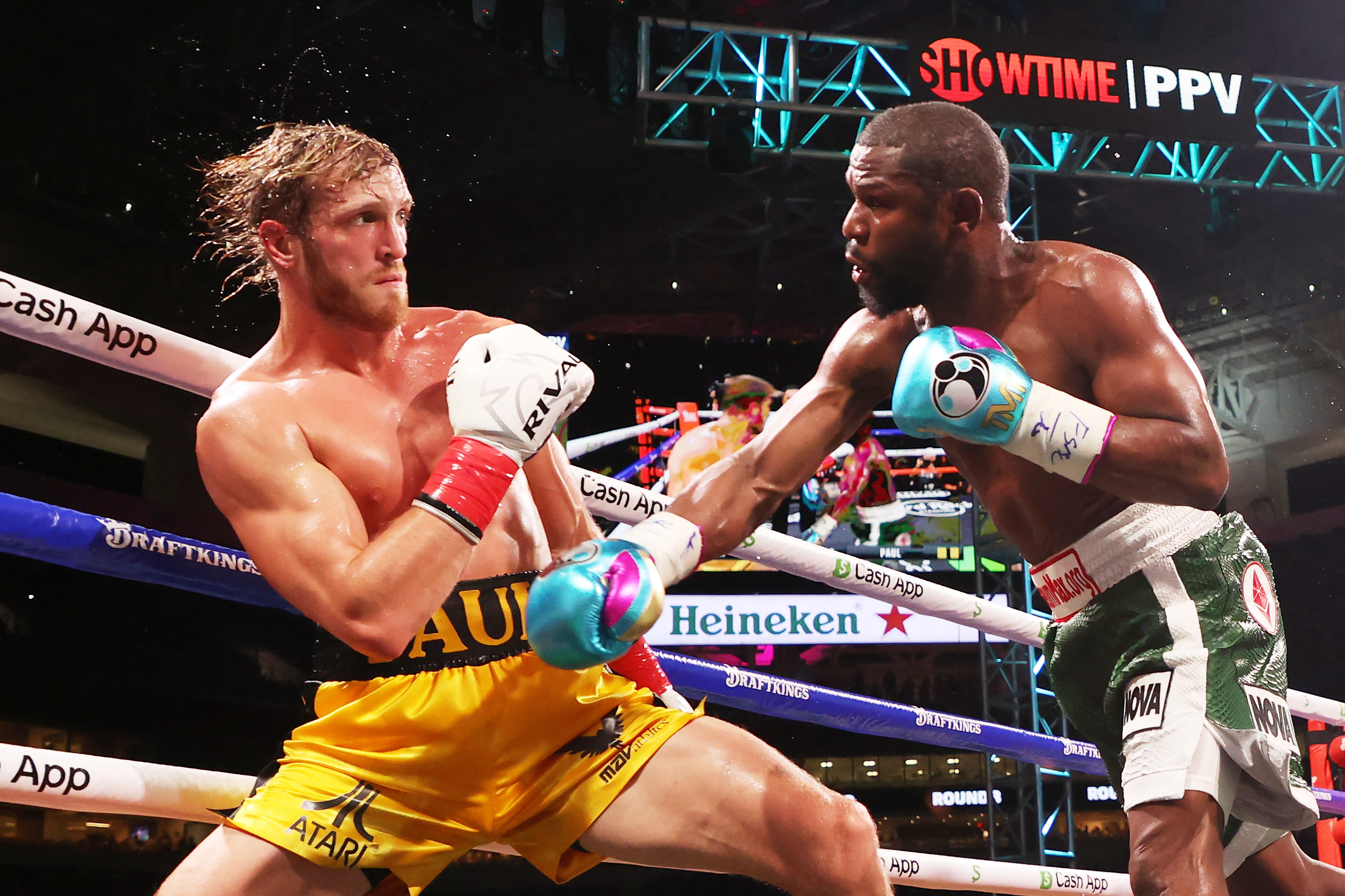 Logan Paul says he 'retired Floyd Mayweather,' will fight again  professionally | Sporting News