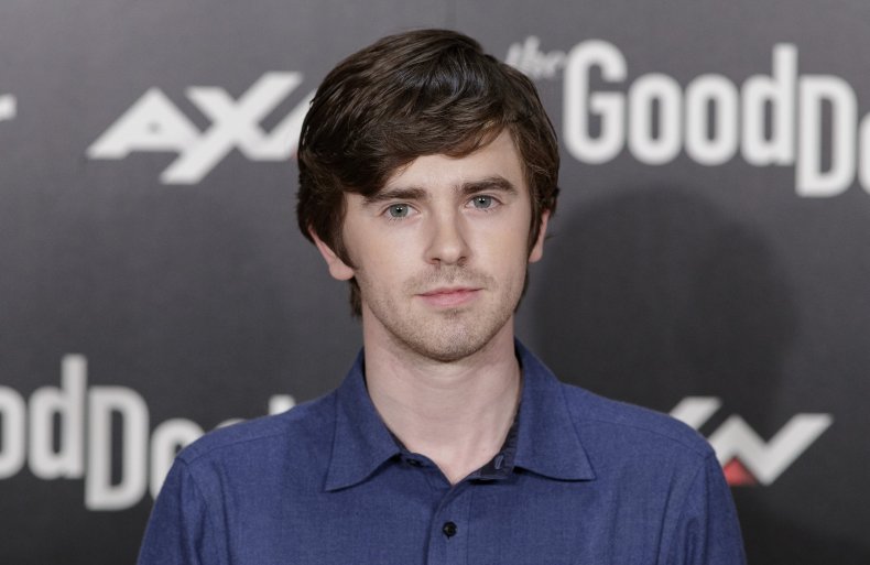 Freddie Highmore plays autistic Dr. Shaun Murphy