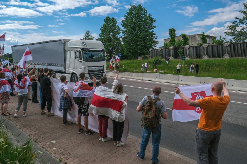 Belarus Protesters