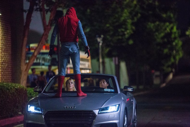 Spider-Man: Homecoming Audi A8 2018