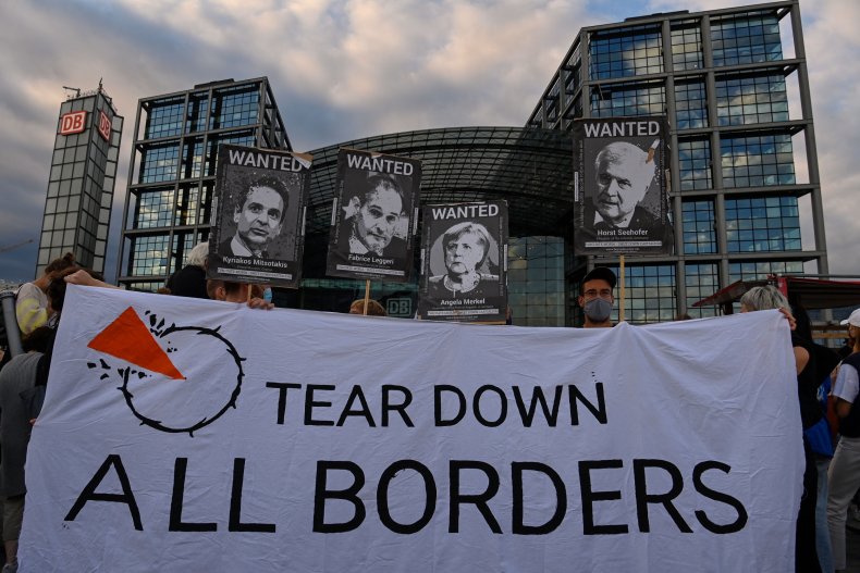 Migrant rights protest