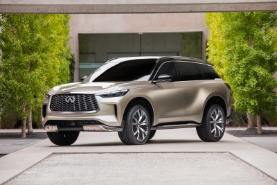 2022 INFINITI QX60 Monograph front face 2022 INFINITI QX60 Monograph front face