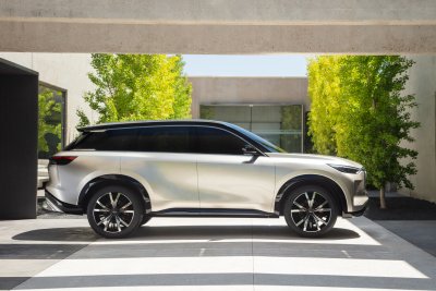 2022 INFINITI QX60 Monograph side profile 2022 INFINITI QX60 Monograph side profile