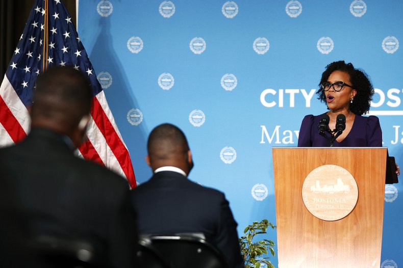 Boston Mayor Kim Janey