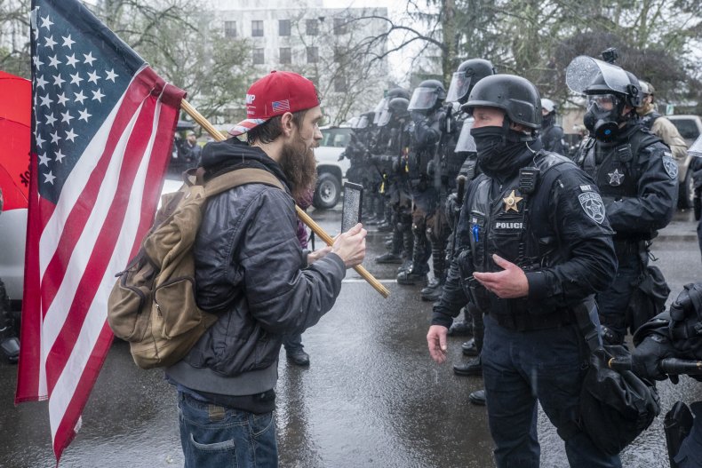 Pro Trump Protest