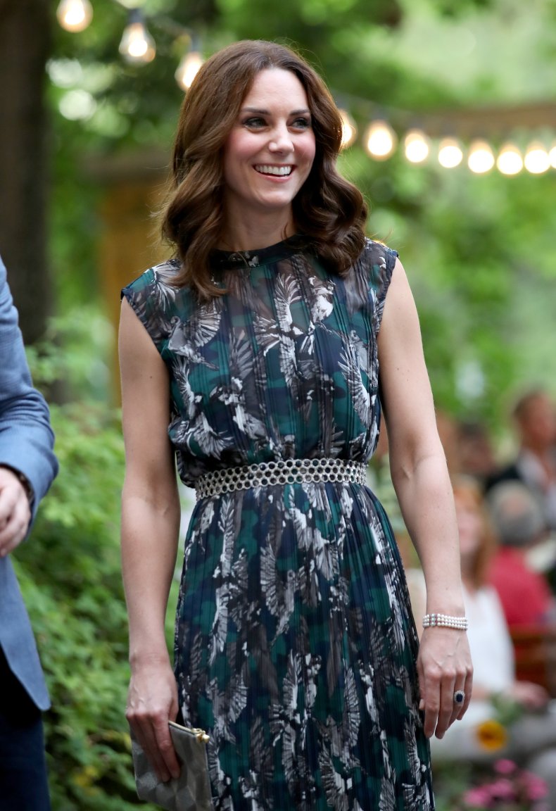 Kate Middleton in Diana's Bracelet