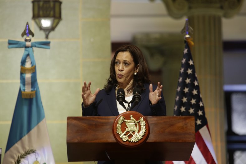 Kamala Harris Speaks in Guatemala City
