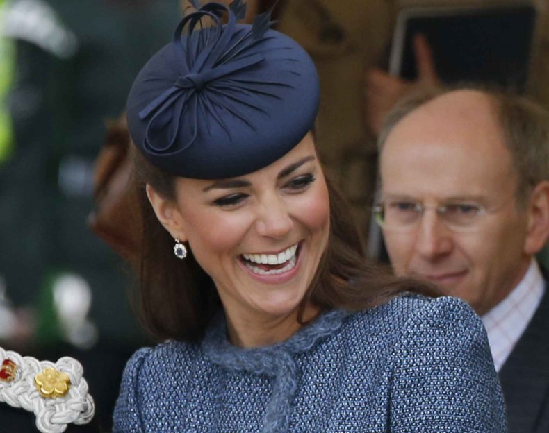 Kate Middleton Wearing Diana's Earrings