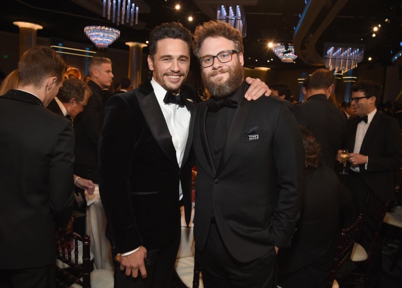 James Franco and Seth Rogen