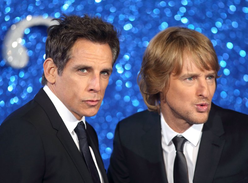 Ben Stiller and Owen Wilson posing