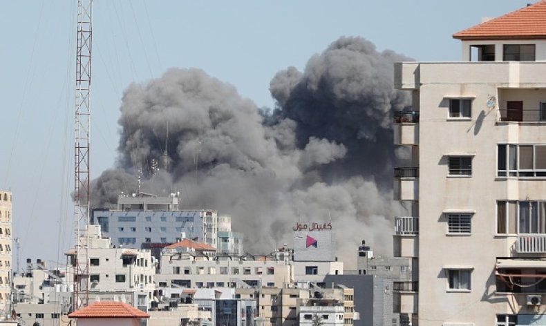 Israel AP Bombing Gaza Strip Building