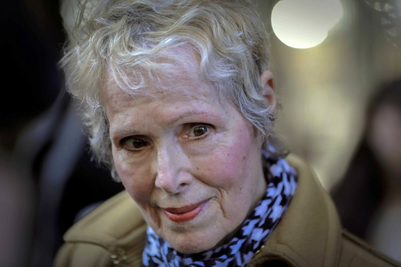 E. Jean Carroll Outside Courthouse