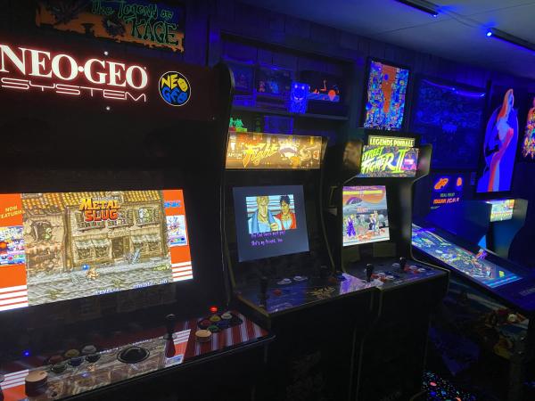Insane 90s Arcade In Basement Complete, Basement Arcade Room Free Play