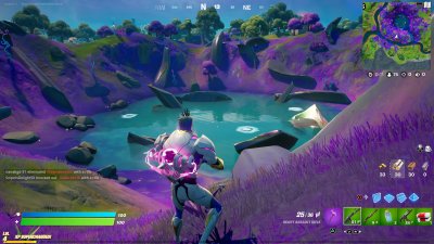 A Giant Crater in Fortnite Season 7 A Giant Crater in Fortnite Season 7
