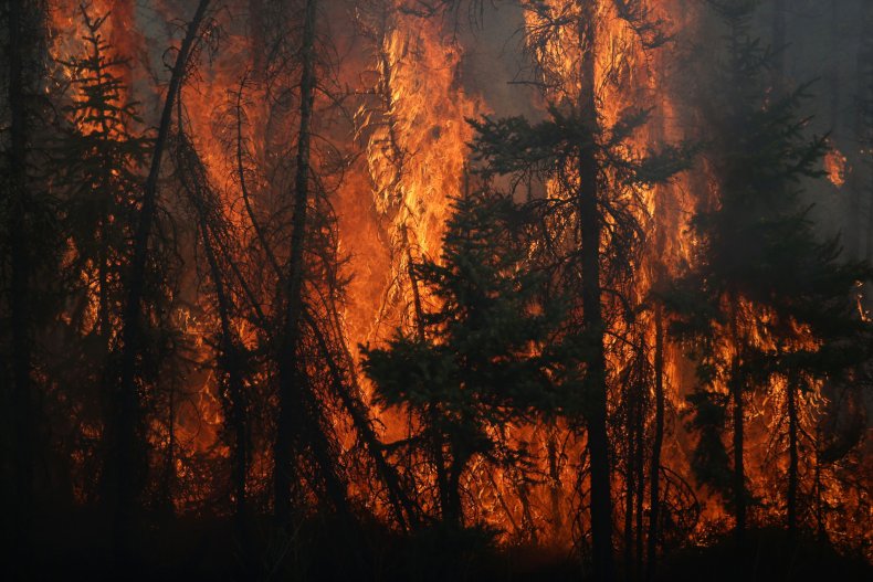 Wildfire in Fort McMurray, Alberta, Canada