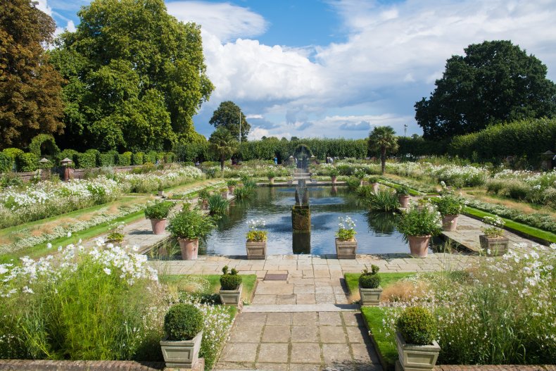 Kensington Palace's Sunken Garden