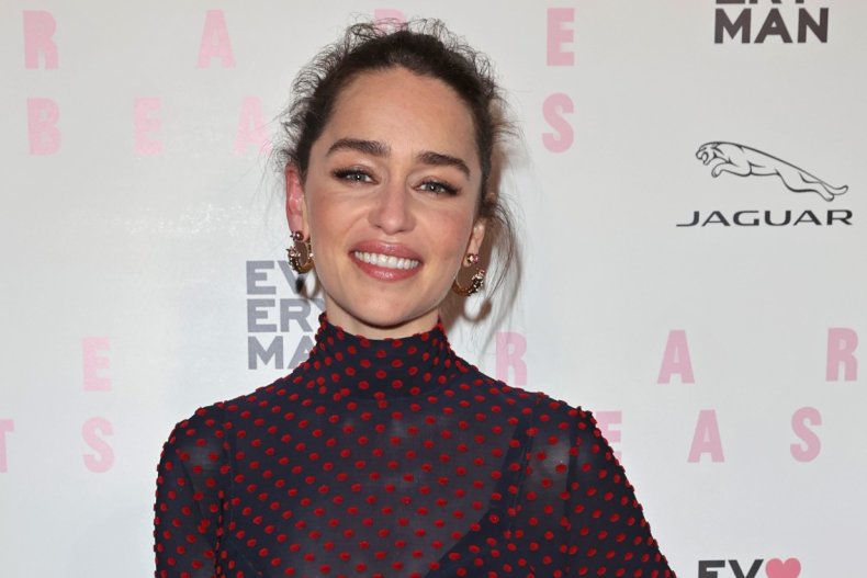 "Game of Thrones" star Emilia Clarke