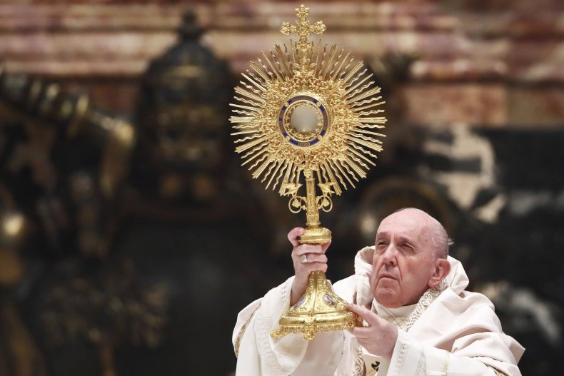Pope Francis in Vatican City June 2021