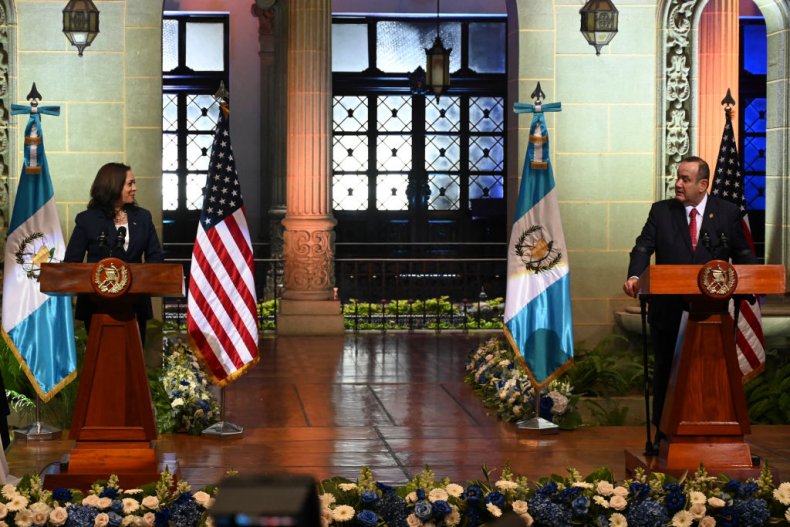 kamala harris guatemala
