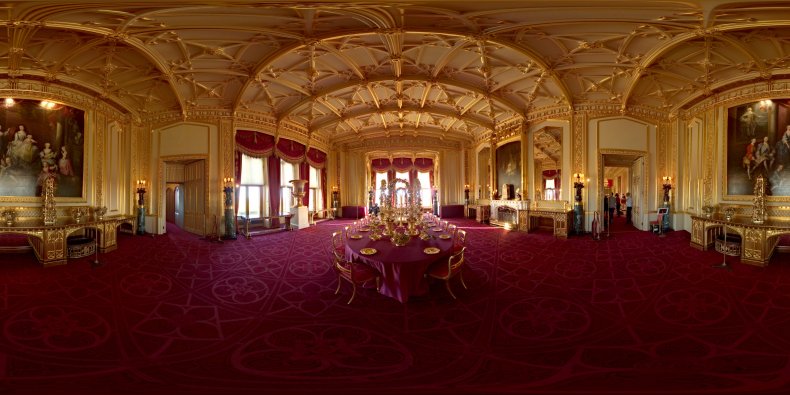 Winsor Castle State Dining Room
