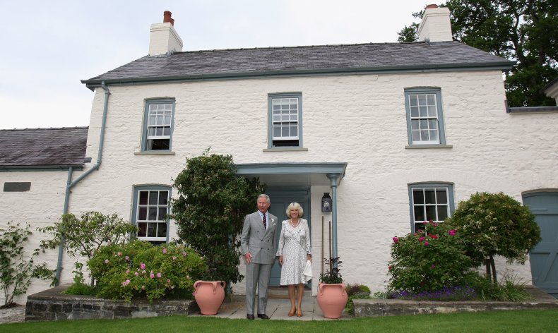 Prince Charles and Camilla in Wales