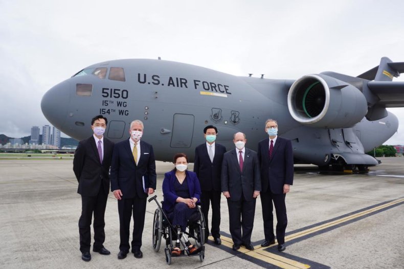 U.S. Senators Visit Taiwan For Vaccine Diplomacy