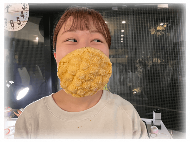 Japan's "Mask Pan" made from bread.