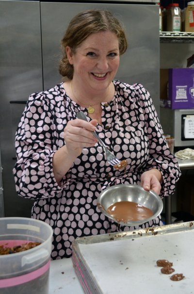Chocolate cicada maker Sarah Dwyer Chocolate cicada maker Sarah Dwyer