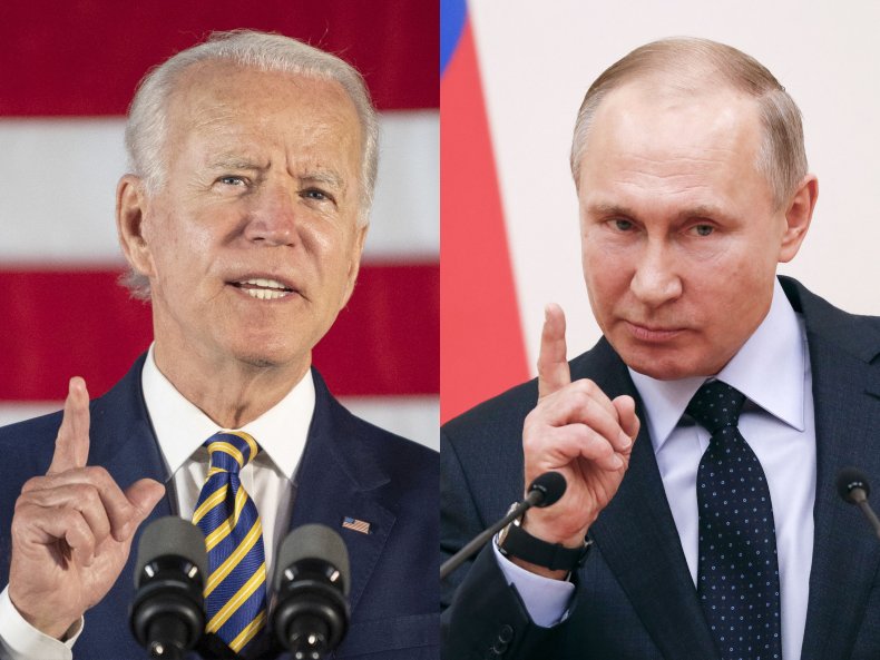 Joe, Biden, and, Vladimir, Putin, combo