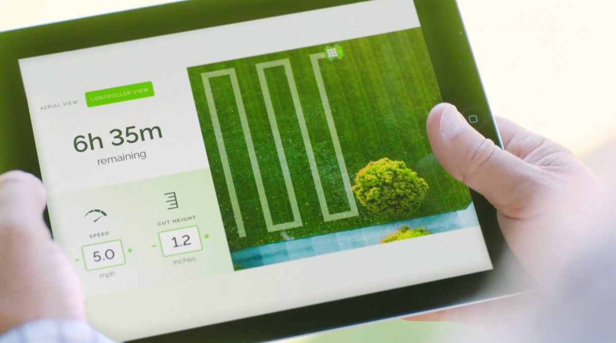 Graze Mowing’s Self-Driving Mower - Dashboard