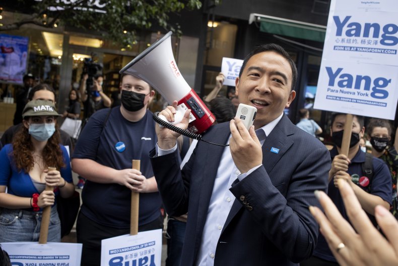 Yang New York mayor debate naive voting