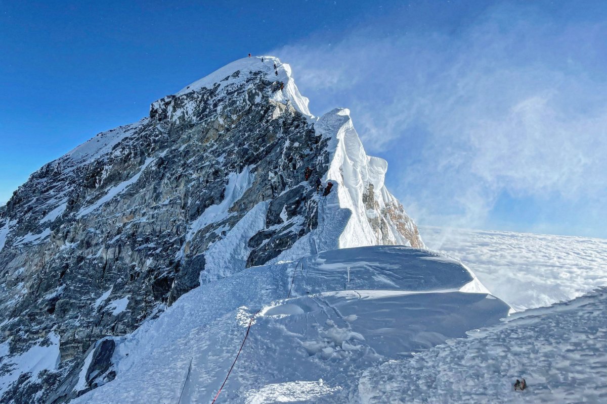 Mount Everest peak