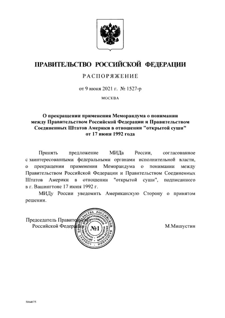 Russian, government, termination, Open, Lands