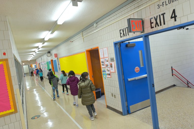 New York school reopening