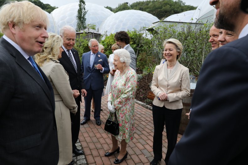 G7 Royal Family Reception