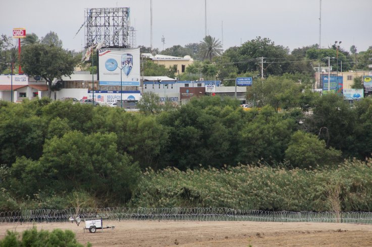Border in Laredo, Texas