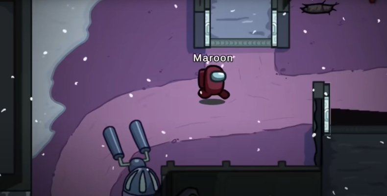 A Maroon Player Explores Among Us