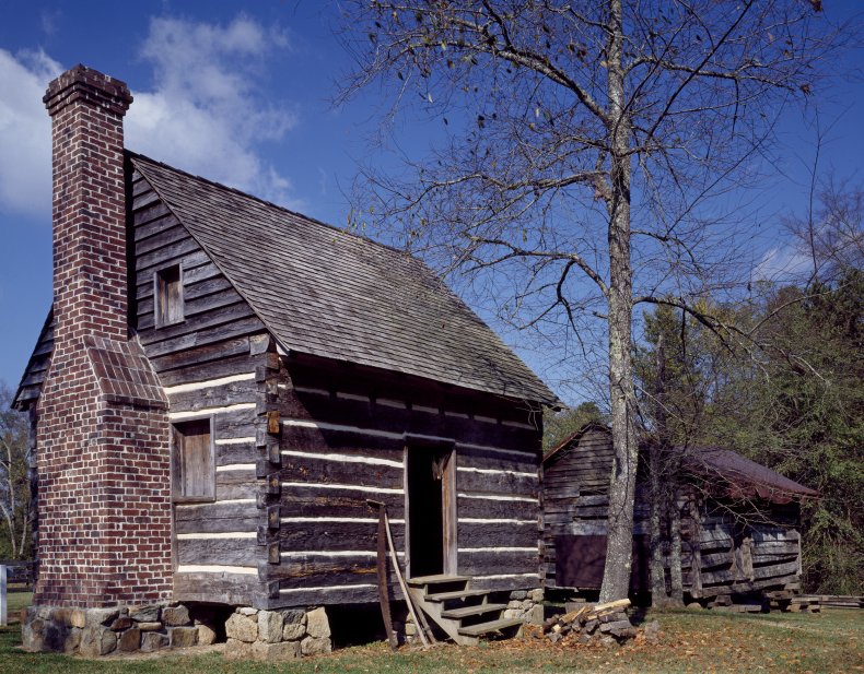 Out buildings at the Latta Plantation in