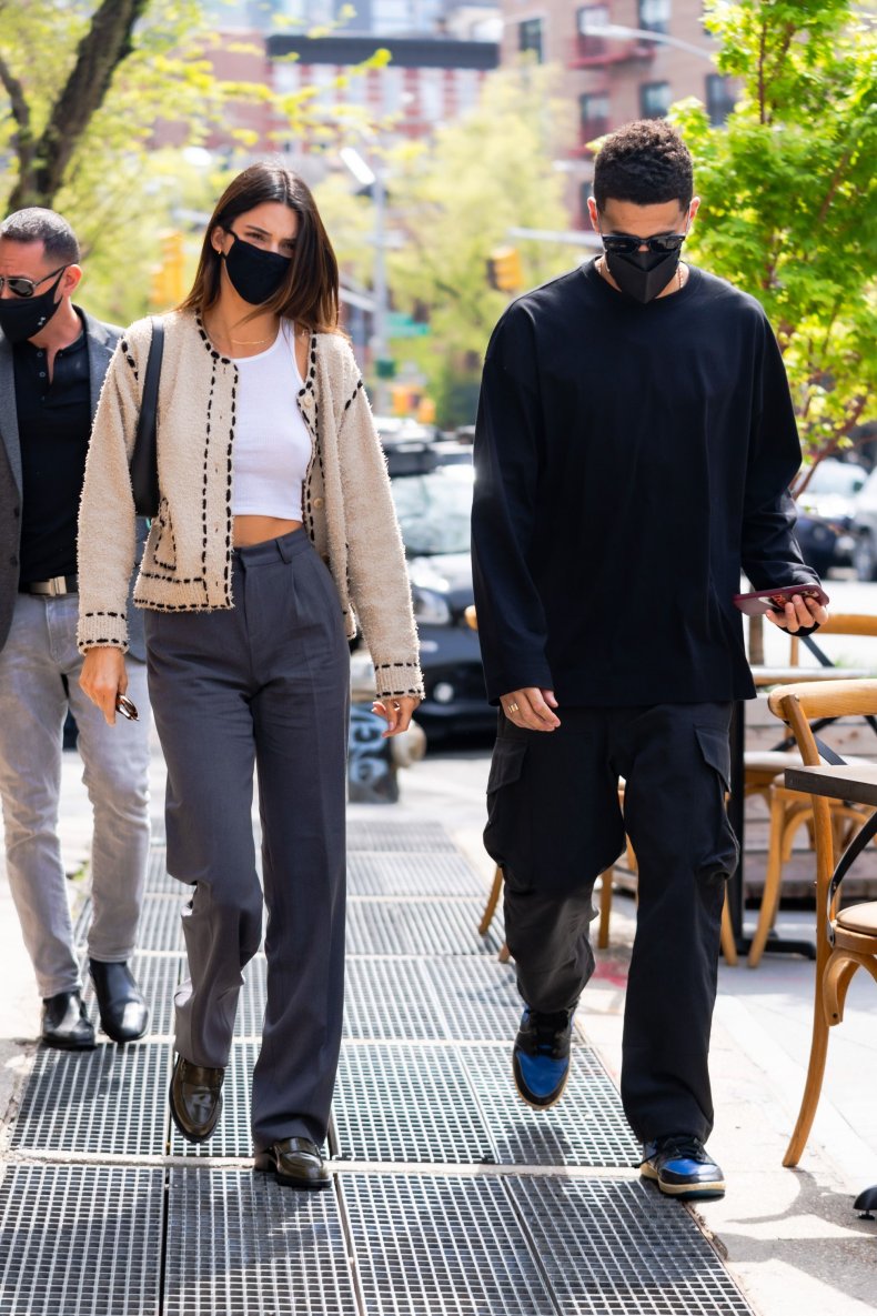 Kendall Jenner and Devin Booker