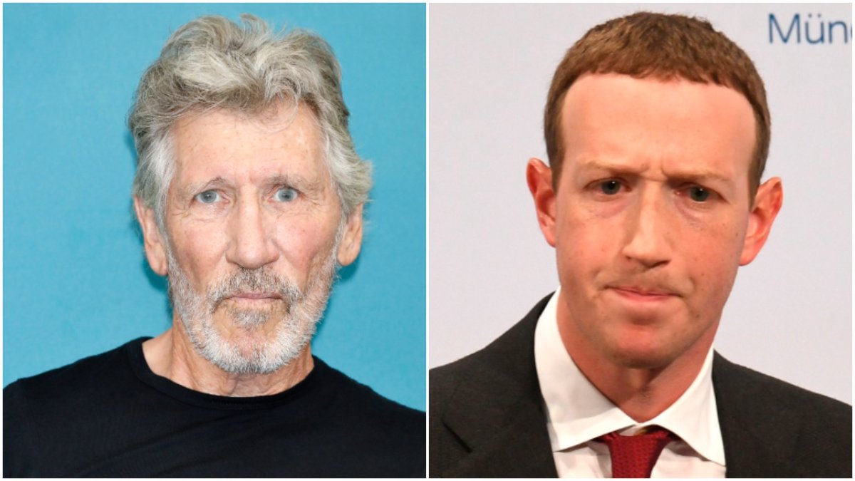 Roger Waters and Mark Zuckerberg