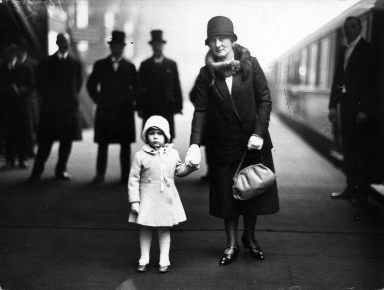 Queen Elizabeth II in Childhood
