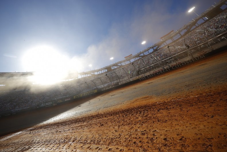 The Bristol Motor Speedway in Tennessee.