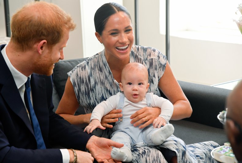 Prince Harry, Meghan Markle and Archie