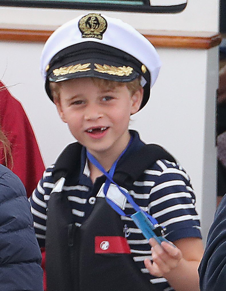 Prince George in Sailor Outfit