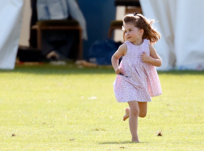 Princess Charlotte at the Polo