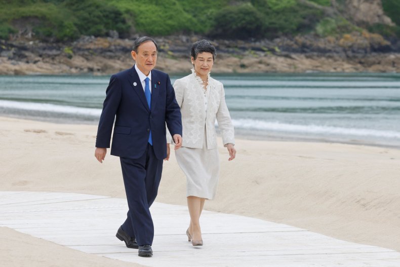 Japan's Prime Minister Yoshihide Suga 