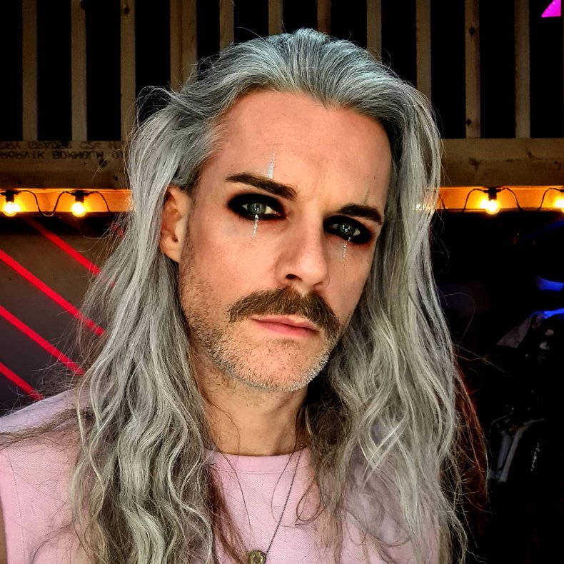 Gary "Silver Rox" Keery's stunning makeup looks
